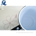 친환경 프린트 세라믹 머그잔 내열 커피 컵